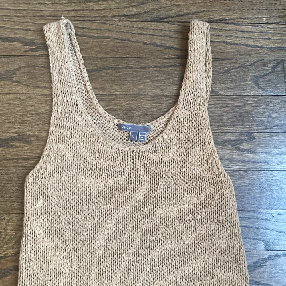 Like New Vince Knit Tank Top - Picture 3 of 12